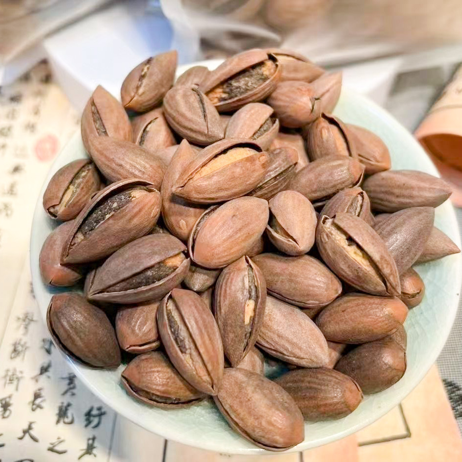 新货香榧2025新货老树开口香榧子诸暨枫桥特产坚果净含量500g罐装 - 图1