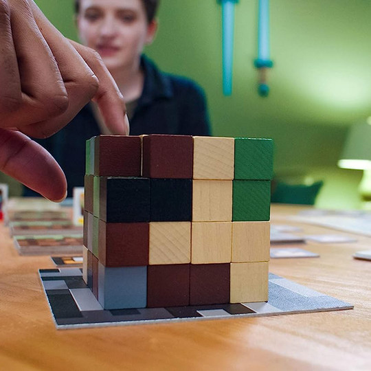 我的世界桌游当个创世神正版游戏周边mc纸模亲子互动卡牌玩具套装