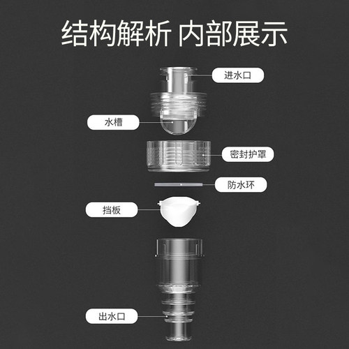 空调排水三防阀排水管冷凝水止逆阀防虫防臭防风防噪音水管止回阀 - 图3