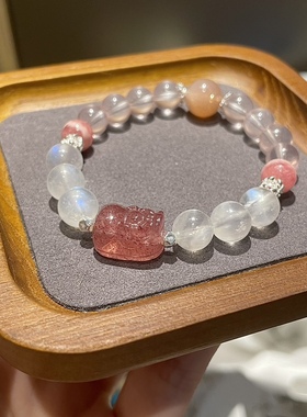 贝奇手作女士天然水晶甜美