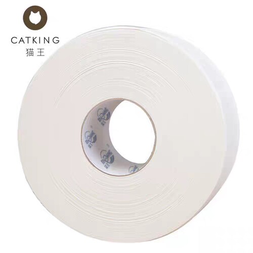 猫王大盘纸680g/盘塑封16盘纯木浆商用大酒店厕用卫生纸包邮 - 图3