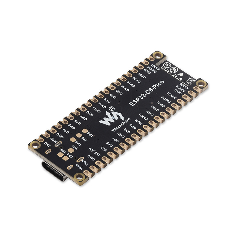 ESP32-C6微控制器WiFi 6开发板 ESP32-C6-MINI-1模组160MHz处理器 - 图0