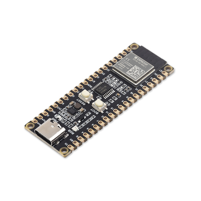 ESP32-C6微控制器WiFi 6开发板 ESP32-C6-MINI-1模组160MHz处理器 - 图2