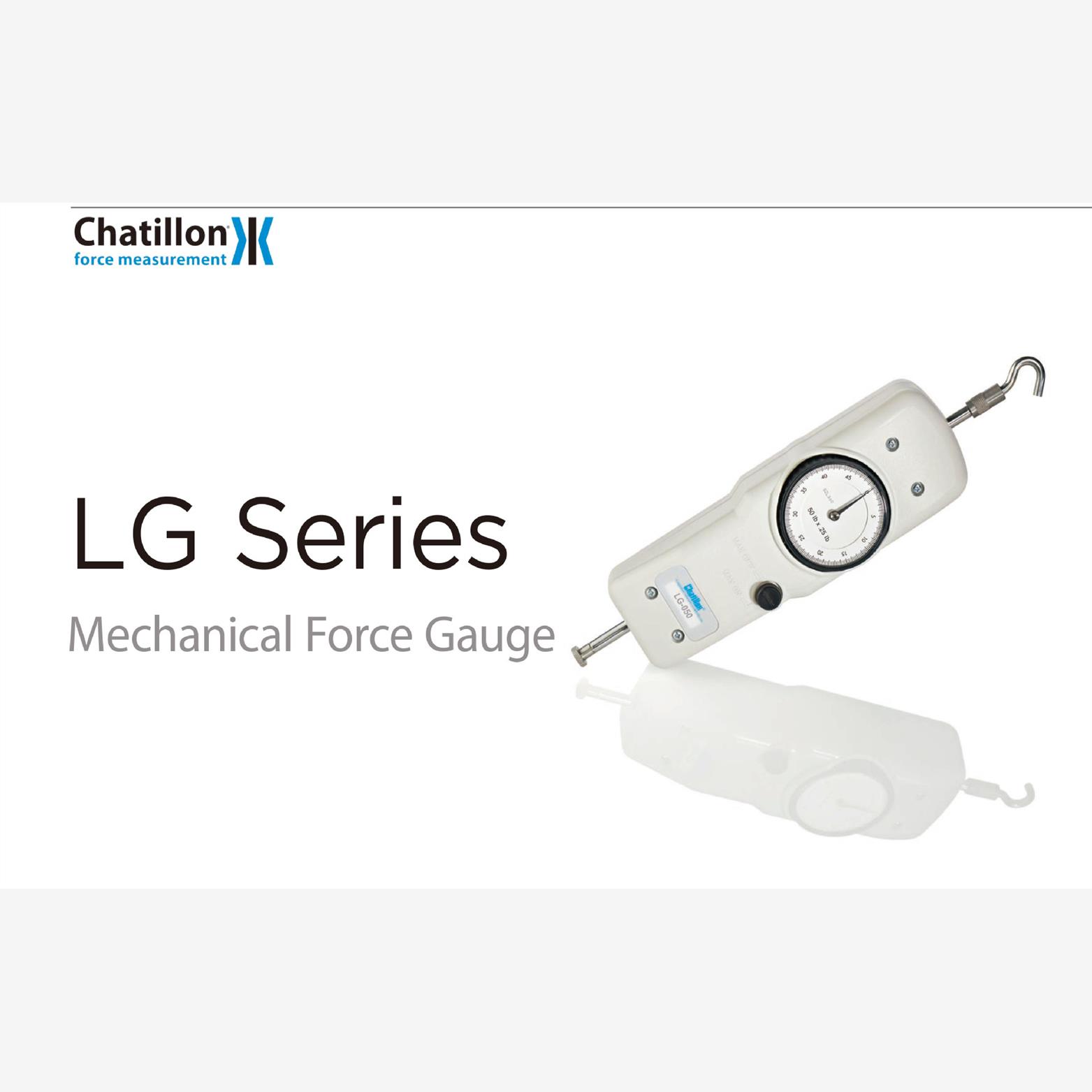 美国原装进口查狄伦CHATILLON机械测力计LG-1KG/2KG/3KG/5KG/10KG - 图0