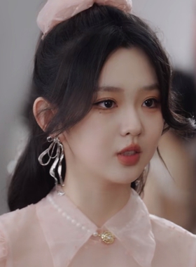 短剧李柯以同款耳环耳饰女