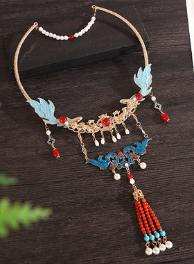 新中式明制项圈项链旗袍汉服