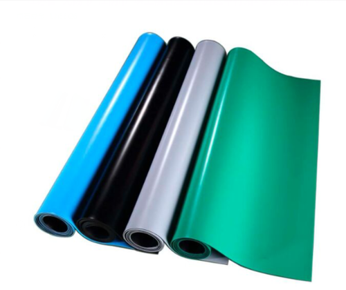 防静电台垫防滑耐高温橡胶垫绿色胶皮桌布工作台垫实验室维修桌垫 - 图3