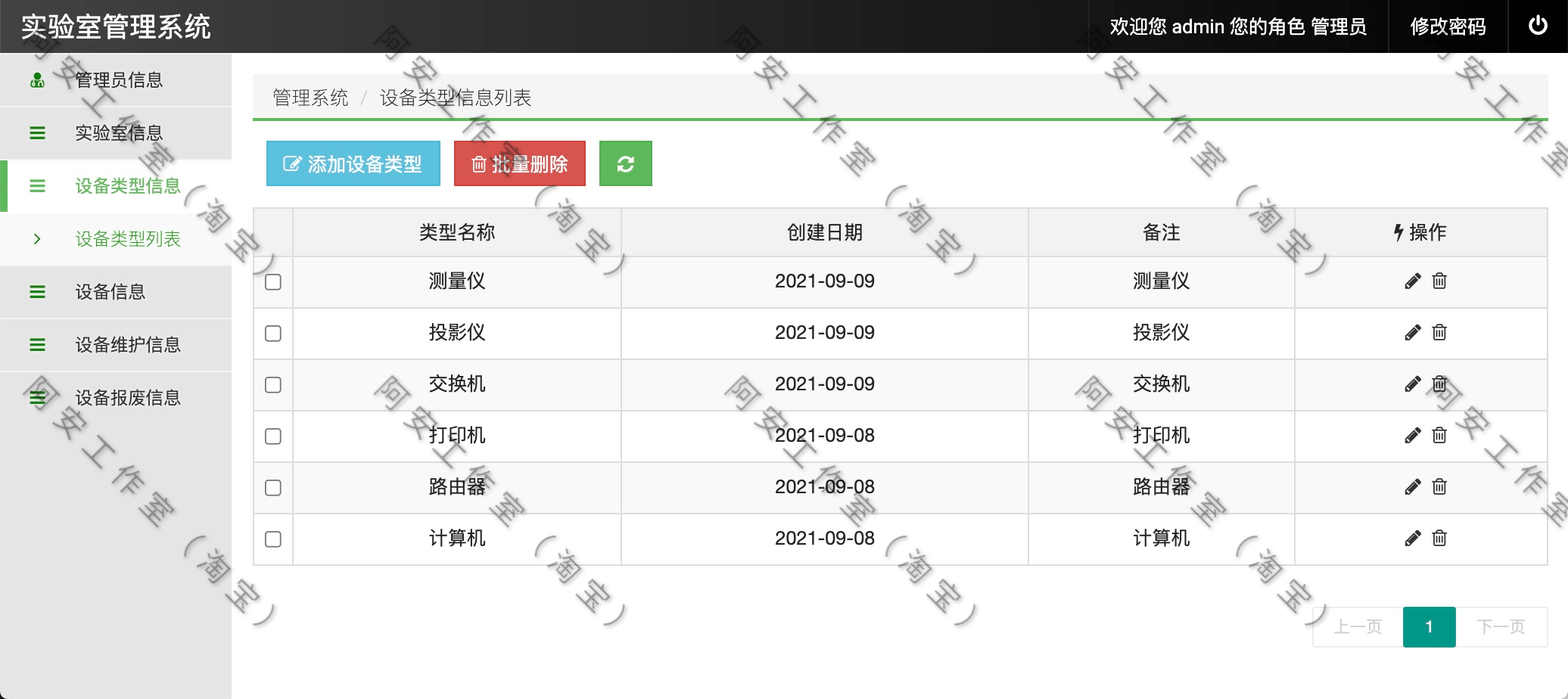 实验室设备管理系统 java带1w文档 ssm+html+mysql设备管理系统-图3