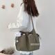 Waterproof canvas bag casual crossbody small bag can hold books