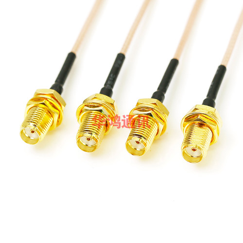 SMA母头内孔射频延长馈线 RG178转接线GSM/GPRS/wifi天线连接线 - 图3