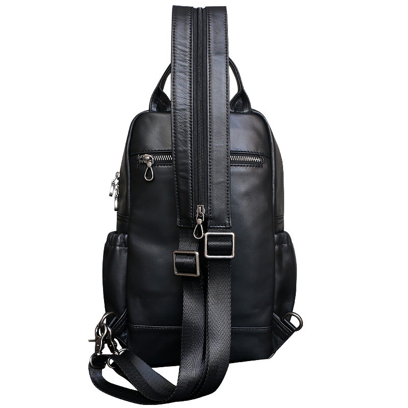 真皮小背包双肩包男单肩胸包两用小号小型牛皮斜挎多功能旅游小包,淘宝优惠券,粉丝福利购,淘宝优惠卷