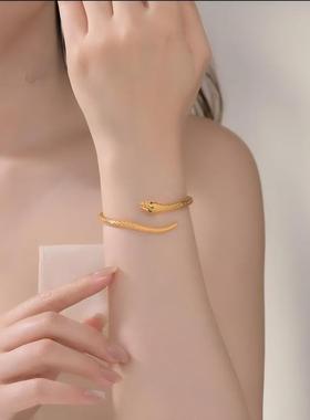 时尚国风女款s925银本命年手镯