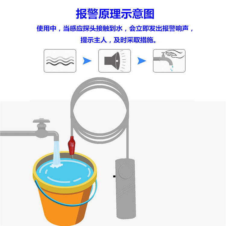 大小夹子家用水位报警器热水器满水茶水桶水龙头出回水提醒感应器,淘宝优惠券,粉丝福利购,淘宝优惠卷