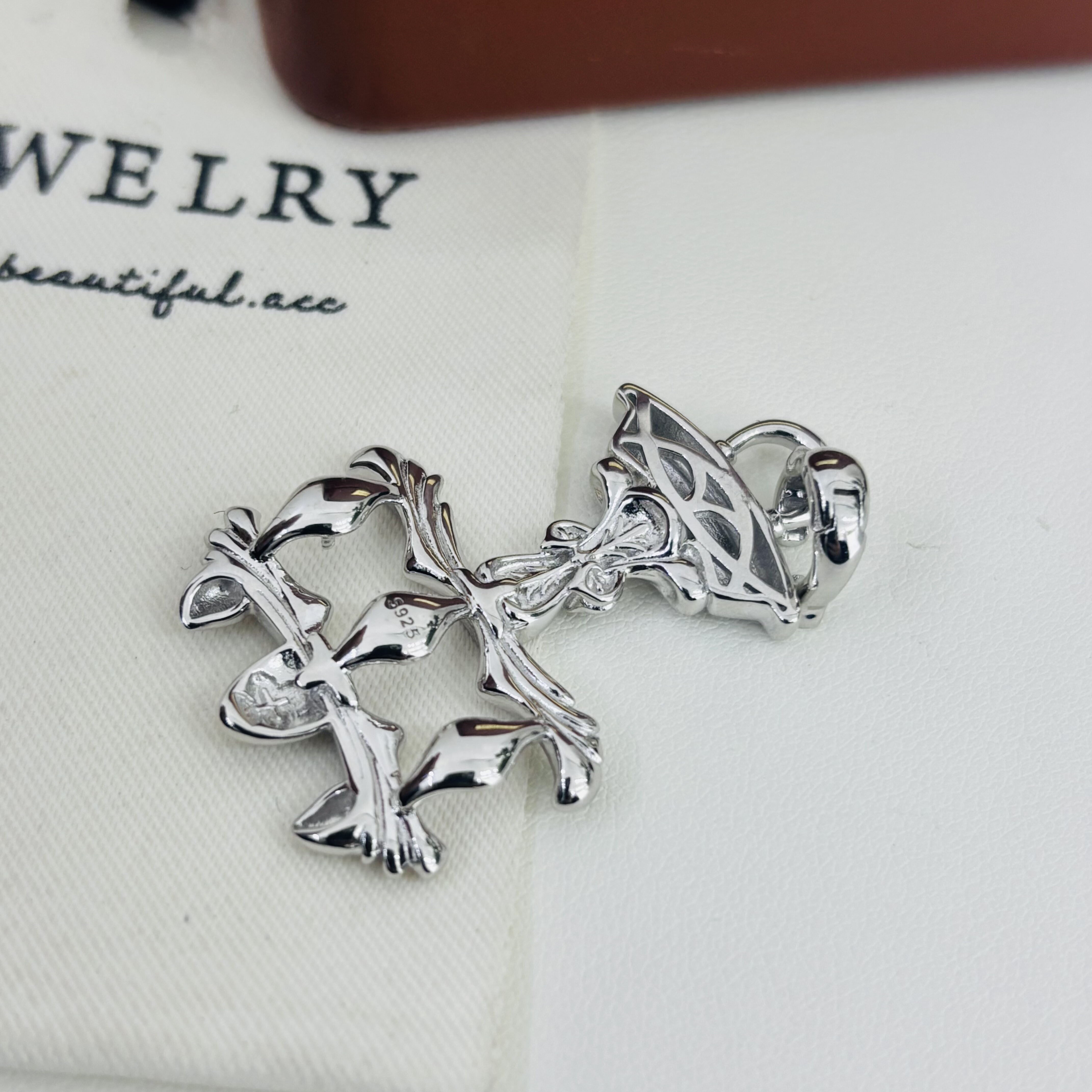 精工纯银diy万能扣珍珠吊坠可配8-9mm虎爪造型酷酷中性风男女通用,淘宝优惠券,粉丝福利购,淘宝优惠卷