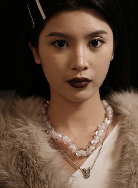 BZSTEOR甜心兔兔ins少女项链