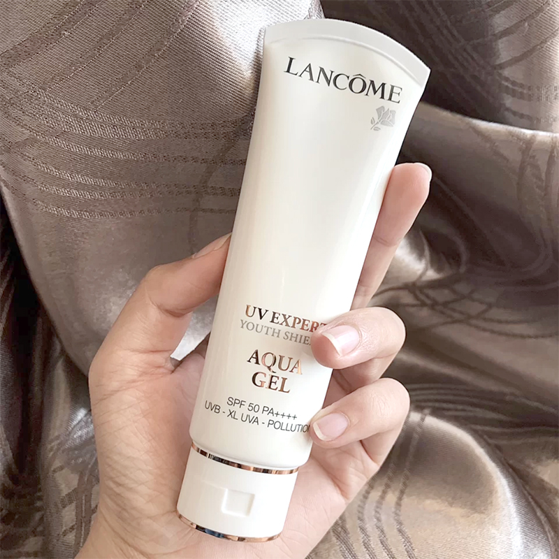 Lancome兰蔻隔离防晒霜清爽50ml国内专柜防护隔离霜UV小白管spf50 - 图0