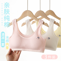 Girl Lingerie Hair Nursery School Pupils Pure Cotton 12 Year Old 13 Junior High School Young Girl Bra Children Vest Summer Thin