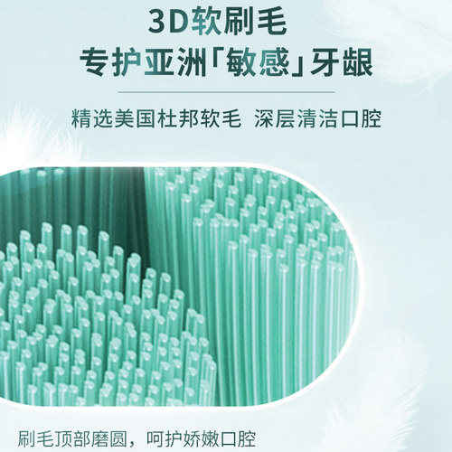 飞利浦电动牙刷头HX2023适配HX2421 HX2431替换刷头原装正品配件 - 图1