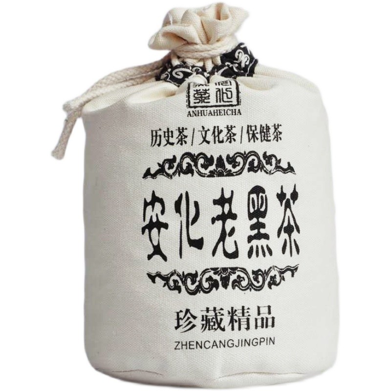 官网正宗湖南安化黑茶 野生天尖料原味陈年黑茶小沱金币茶颗粒1kg