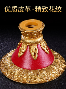 黄铜黄铜莲花西藏转动筒