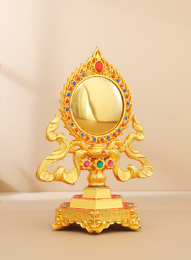 客厅准提镜摆件家居供奉