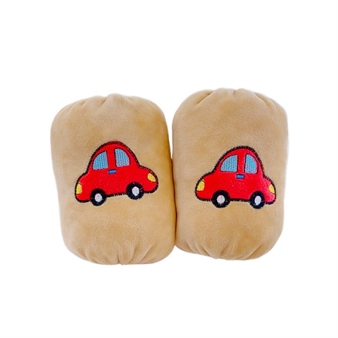 0-4岁婴幼儿卡通刺绣儿童袖套柔软1岁宝宝保暖萌小童男女秋冬护袖 - 图3