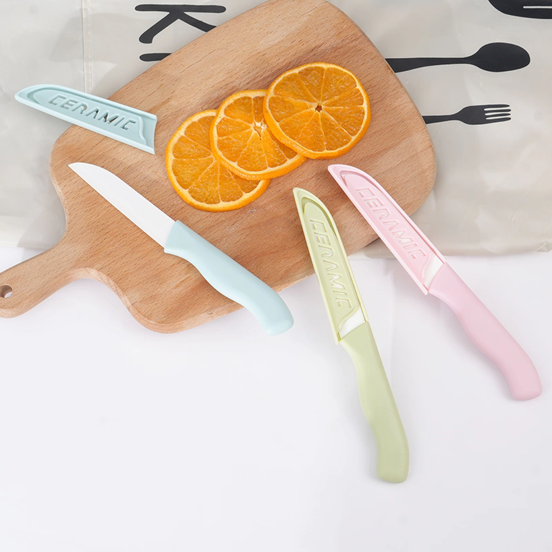 陶瓷水果刀便携家用削皮刀创意厨房刀具陶瓷刀瓜果刀小刀不生锈刀 - 图2