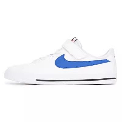 正品耐克/Nike Court 婴幼儿童轻便魔术贴运动休闲板鞋DA5381-101,淘宝优惠券,粉丝福利购,淘宝优惠卷