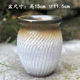 Clay pot retro ceramic stoneware breathable root nourishing pot