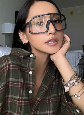 大框防风夜晚骑行眼镜女骑行墨镜