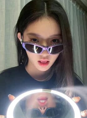 未来科技感潮赛博朋克眼镜墨镜