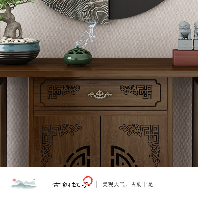 供桌佛台家用实木中式贡桌条案供台神台佛桌香案供奉菩萨财神佛龛_虎窝淘