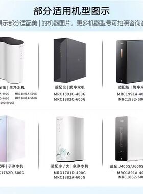 适配美的花生净水器滤芯MRO1791A-400G/MRO1781D/MRC1881玄武麒麟