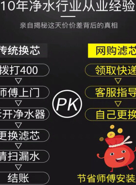 AO史密斯净水器RO反渗滤芯12345套装SR50-C3 D3 F3 D6 D9通用款
