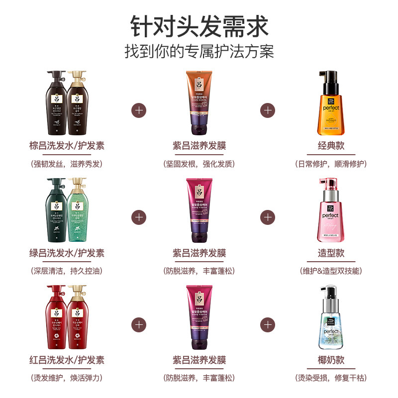 官方正品韩国爱茉莉魅尚萱80ml*2 thejamy美妆海外其它护发