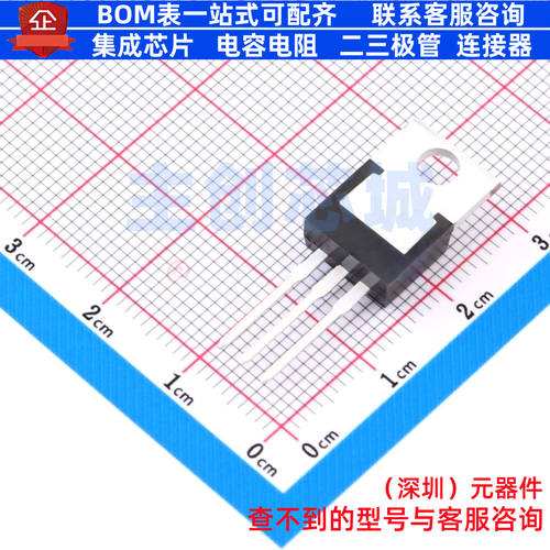 三极管(BJT) BU406 TO-220-3L CJ(江苏长电/长晶) 电子元器件配单 - 图0