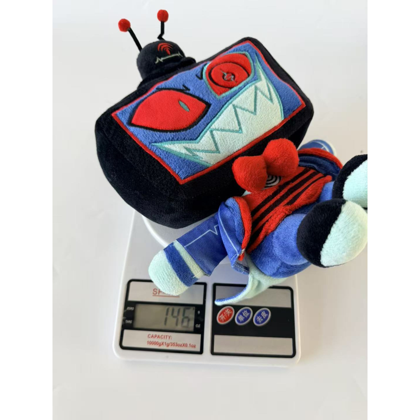 新品hazbin hotel极恶老大公仔钥匙扣小挂件地狱客栈毛绒玩具,淘宝优惠券,粉丝福利购,淘宝优惠卷