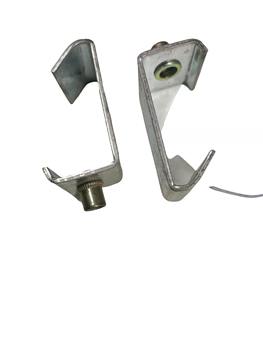 C-shaped steel hook code screw hook screw hook pendant ventilation duct c-shaped iron buckle code channel steel elevator rack