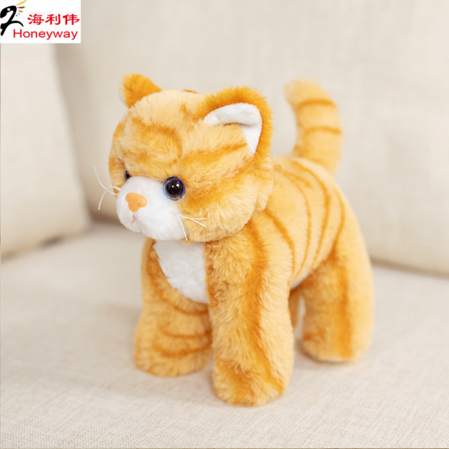 Simulation cat soft and cute doll