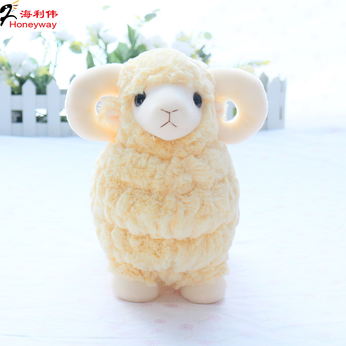海利伟小绵羊儿童羊娃娃玩具毛绒羊公仔羊玩偶布娃娃儿童生日礼物,淘宝优惠券,粉丝福利购,淘宝优惠卷
