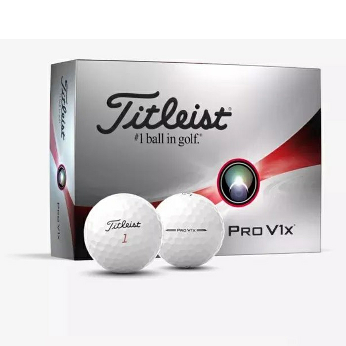 正品Titleist高尔夫球Prov1 Pro v1x四层球黄球瞄准线强化版23款 - 图0