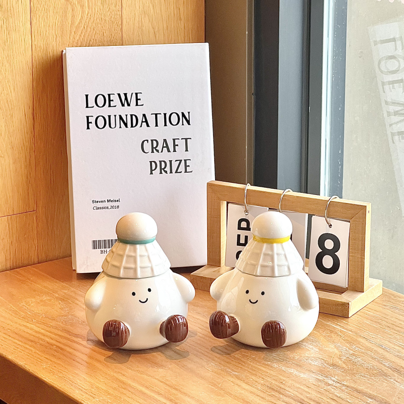 可爱卡通墩墩水杯子羽毛球陶瓷马克杯带盖生日礼物闺蜜伴手礼礼盒,淘宝优惠券,粉丝福利购,淘宝优惠卷