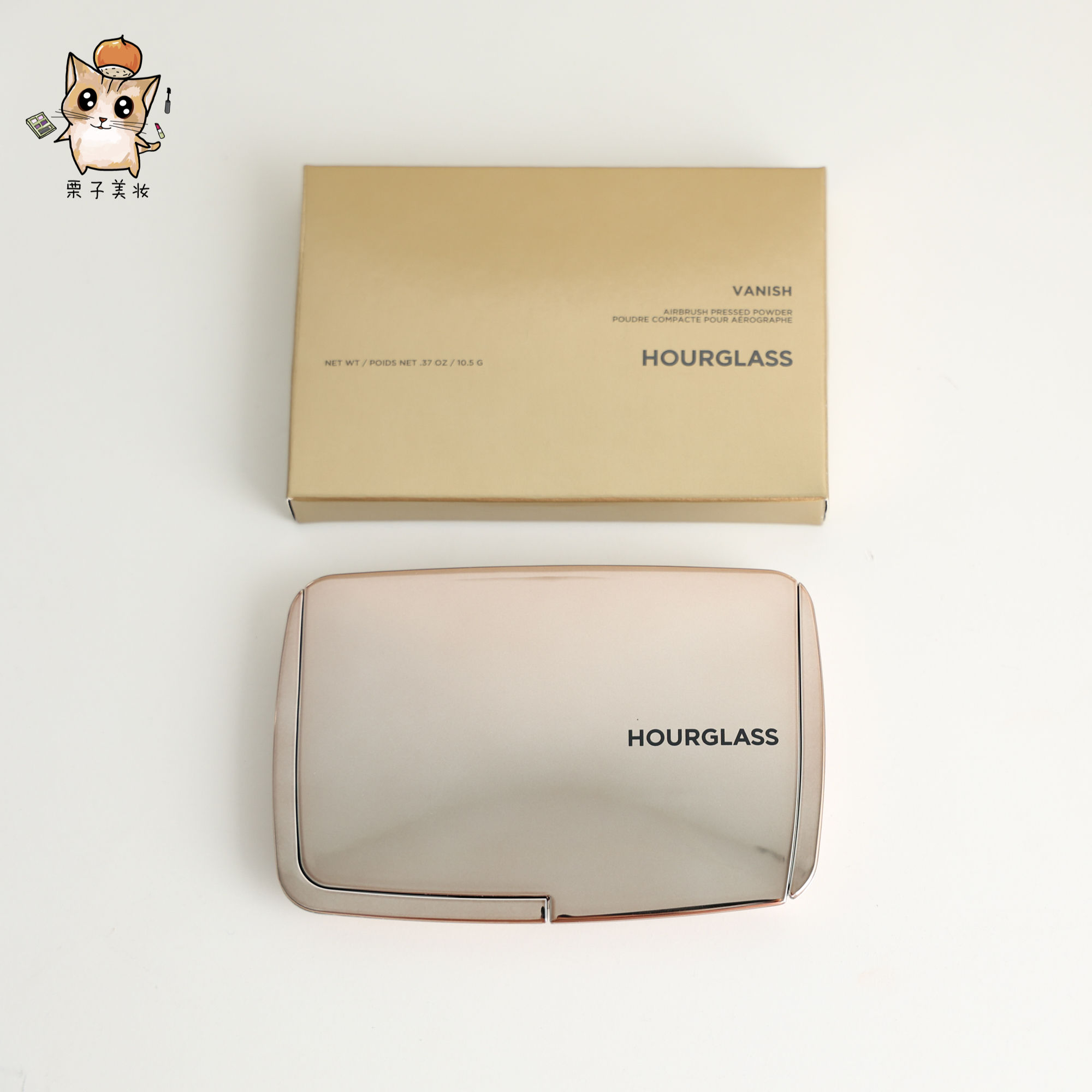 新品 Hourglass24春夏柔焦蜜粉饼TRANSLUCENT/LIGHT持妆控油10.5g - 图0