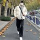 Japanese retro thickened stand collar cotton coat NICELILI Japanese retro thickened stand collar cotton coat NICELILI
