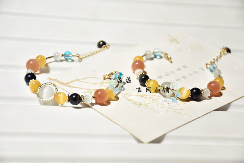 王者荣耀手链原创手作王者荣耀姬小满衍生款周边日常首饰手链饰品包邮