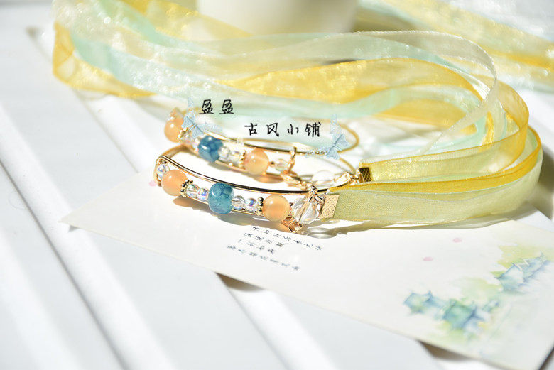 王者荣耀手链原创手作王者荣耀百里守约静谧之眼衍生款周边手镯手链饰品包邮