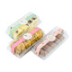 Meat floss and Becks cake roll transparent plastic box pastry box