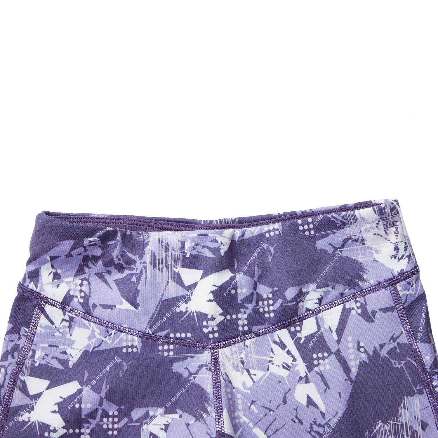 李宁正品综合体能系列女大童时尚舒适平口紧身运动长裤YULU028,淘宝优惠券,粉丝福利购,淘宝优惠卷