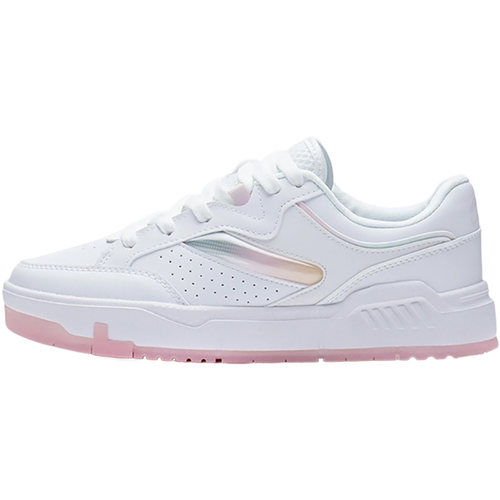 Lining/李宁正品ACE女子小白鞋舒适软弹经典运动休闲鞋AGCS032 - 图3