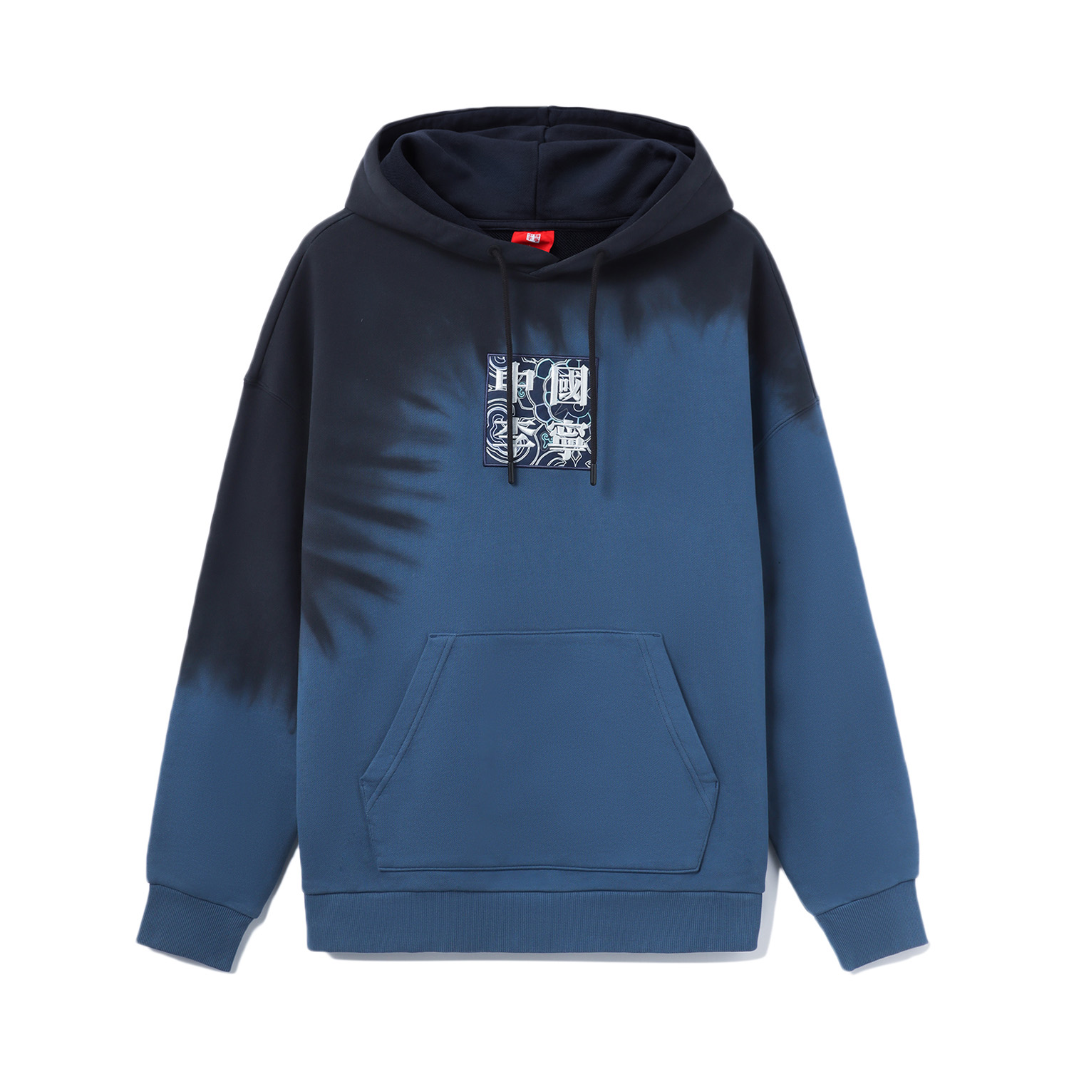 李宁正品篮球系列男女款纯棉刺绣印花宽松休闲连帽卫衣AWDRA67-3 - 图3